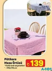 PÖTİKARE MASA ÖRTÜSÜ 170X170 CM fiyat ve kampanya bilgisi
